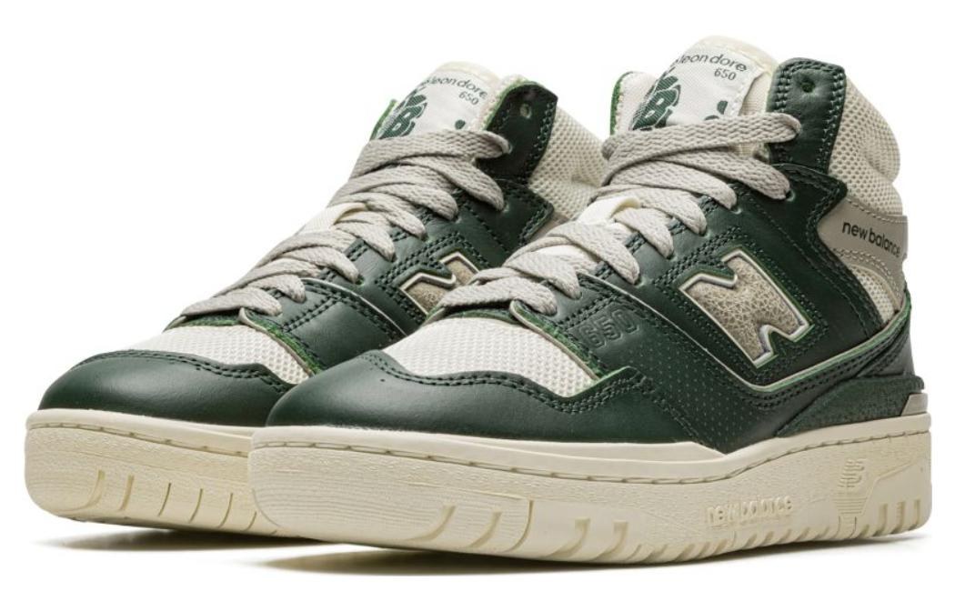 AIME LEON DORE x New Balance 650 White Green