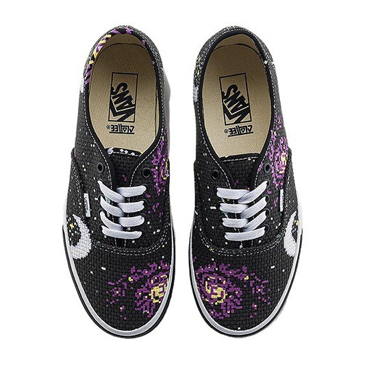 CLOTTEE x Vans Authentic Black Purple White