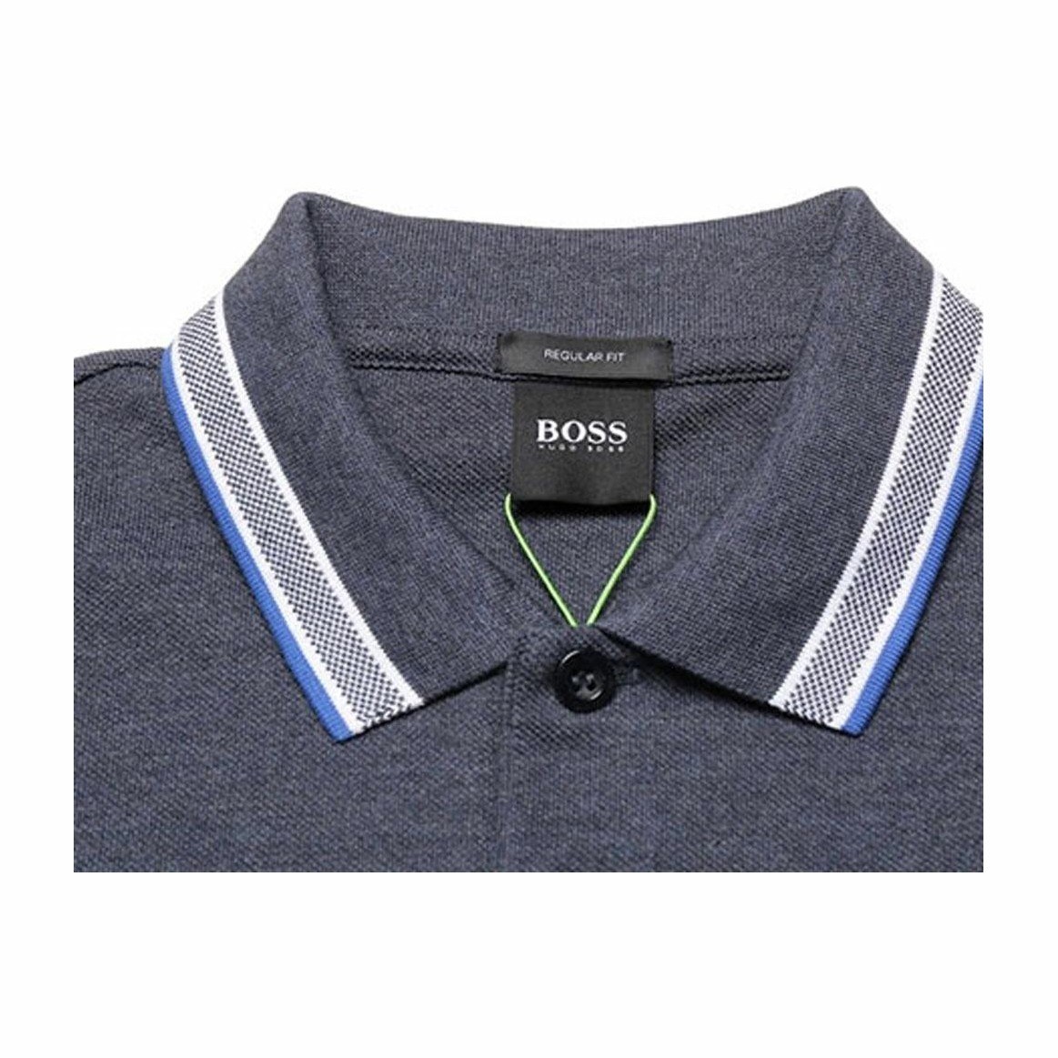 HUGO BOSS Polo Blue Grey