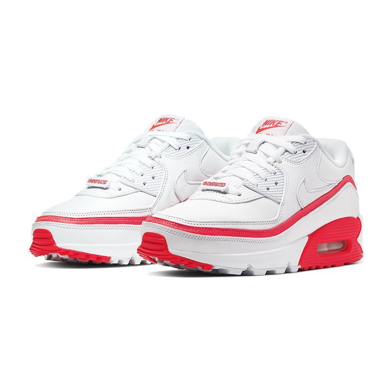 UNDEFEATED x Nike Air Max 90 White Red