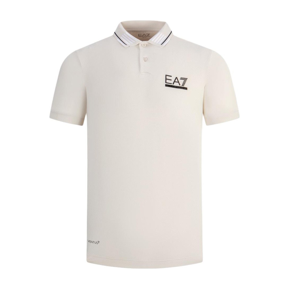 Emporio Armani EA7 Polo Shirt SS24 Beige