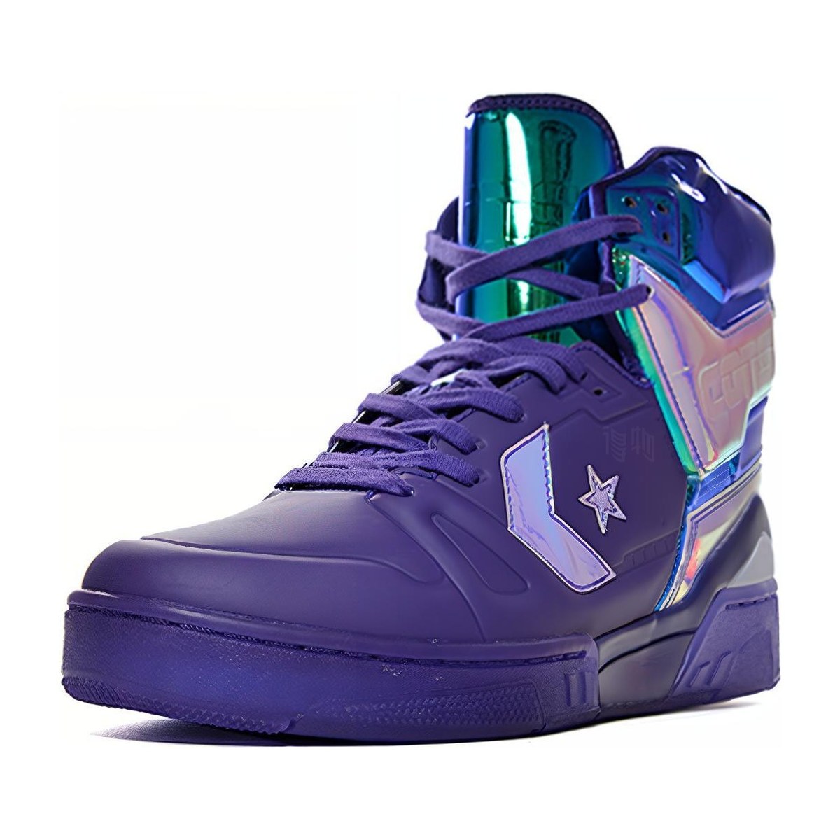 Converse ERX High Top Retro Basketball Shoes Purple