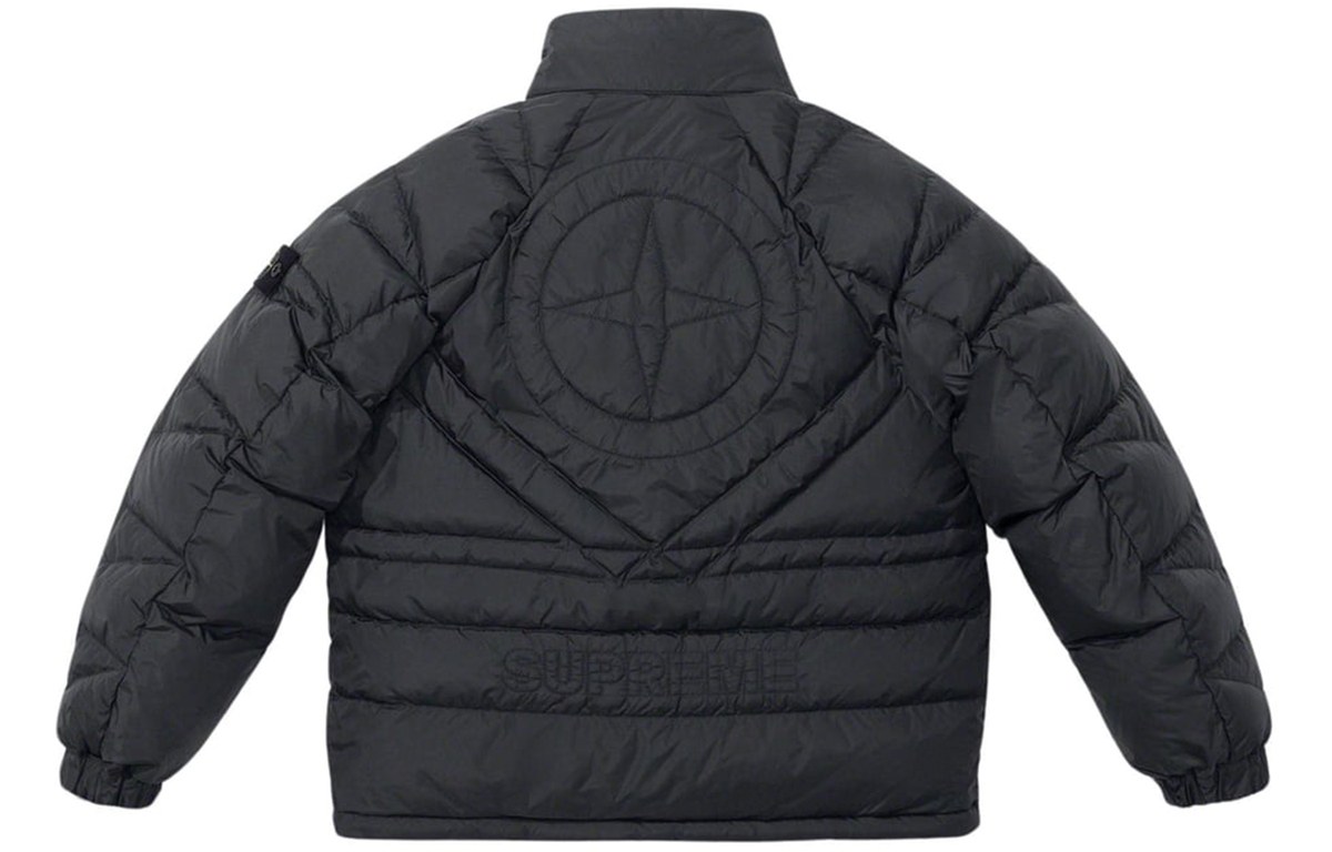Supreme x Stone Island FW23 Reversible Logo Stripe Jacket