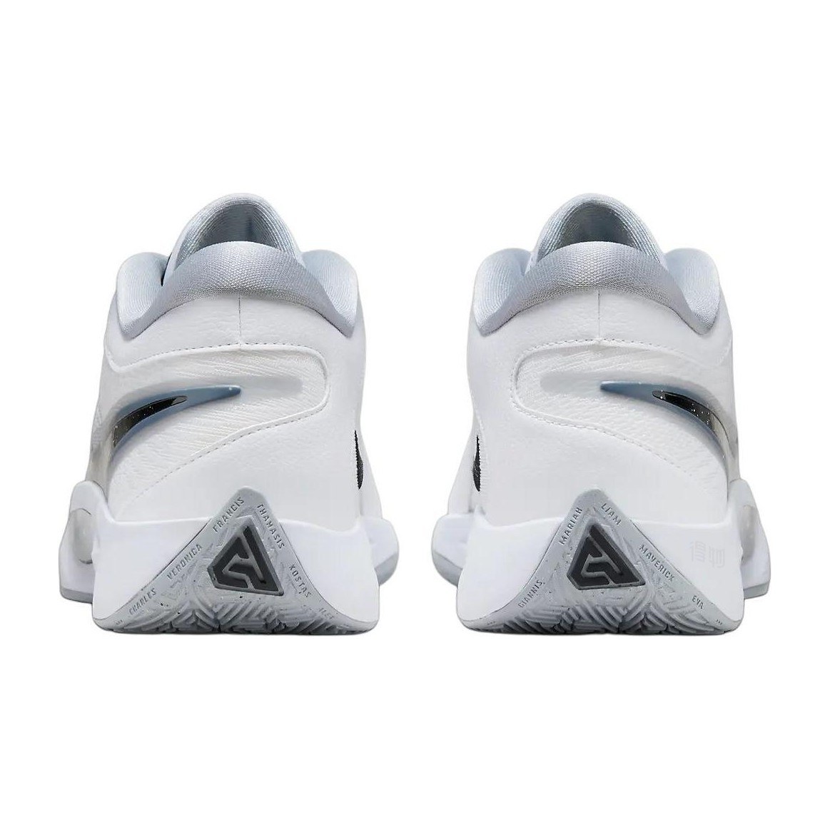 Nike Giannis Freak 6 White Black Wolf Grey EP