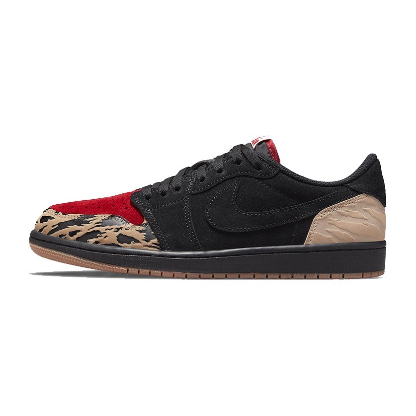 SoleFly x Air Jordan 1 Low OG "Black and Sport Red"