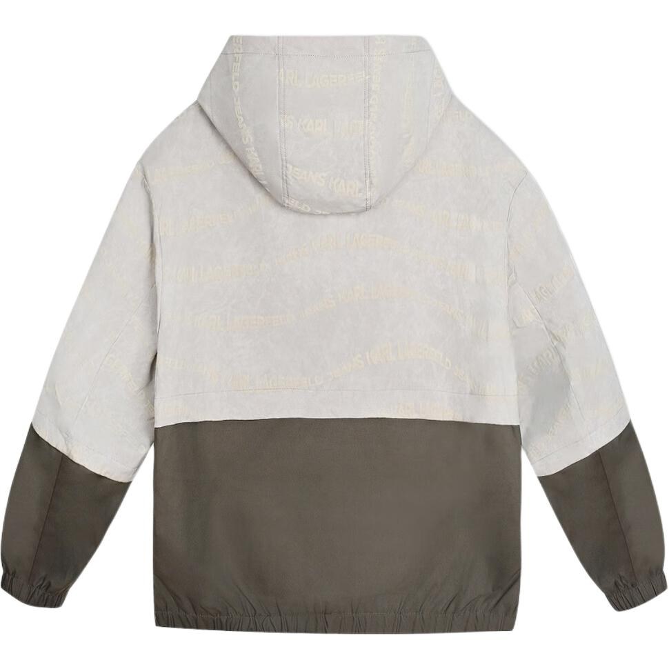 KARL LAGERFELD FW25 Long Sleeve Zip Cotton Jacket