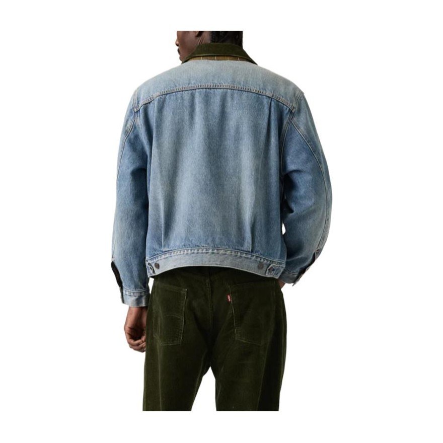 Levi’s x Barbour FW25 Corduroy Collar Denim Jacket