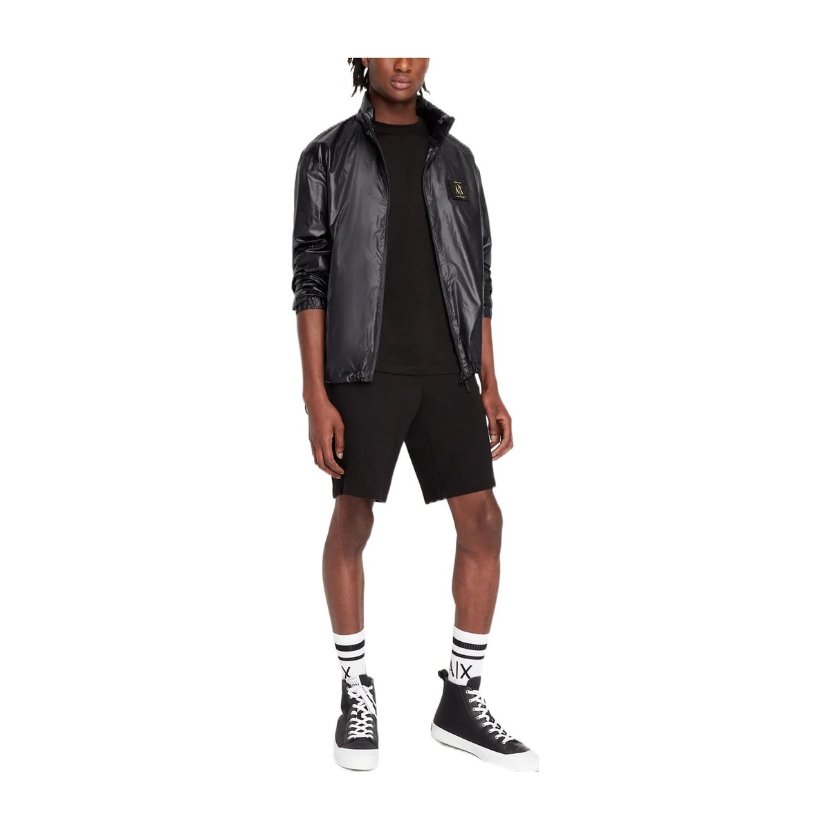 Armani Exchange Black Shorts