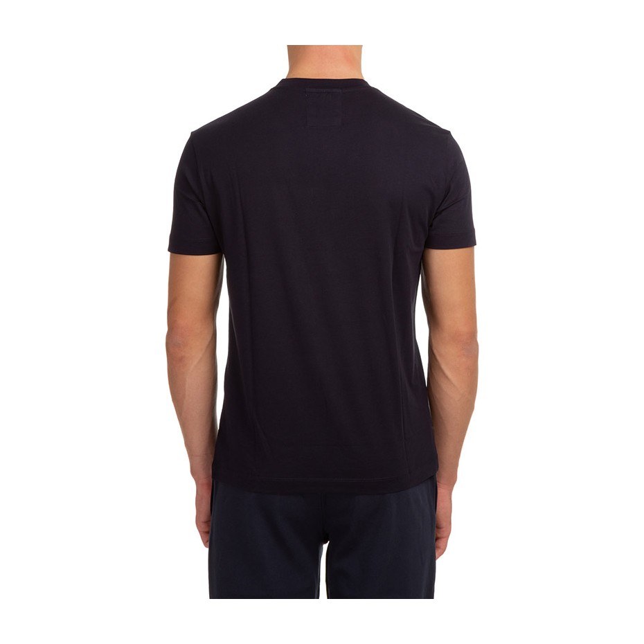 Emporio Armani Eagle Logo Crewneck T-Shirt Navy