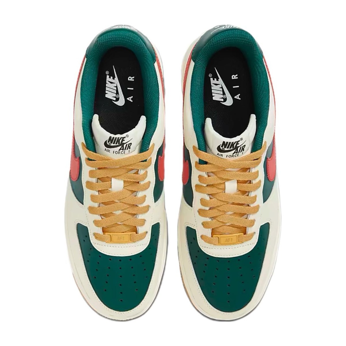 Nike Air Force 1 Low White Green Red