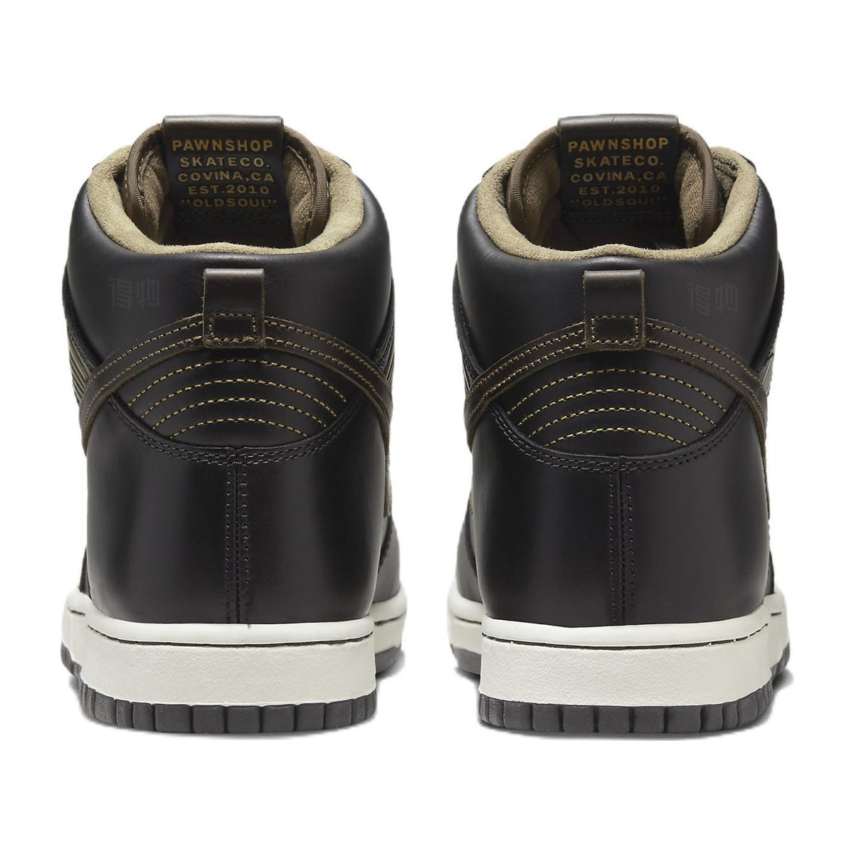 Pawnshop x Nike Dunk SB High Black Gold