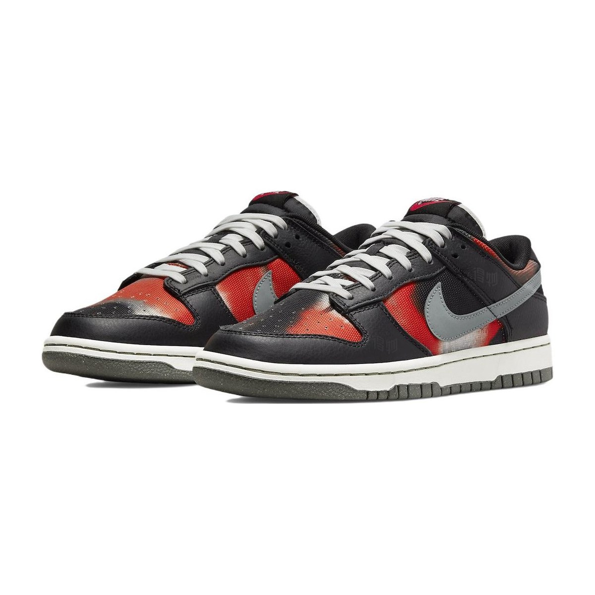 Nike Dunk Low Retro PRM "Black and Tumbled Grey"
