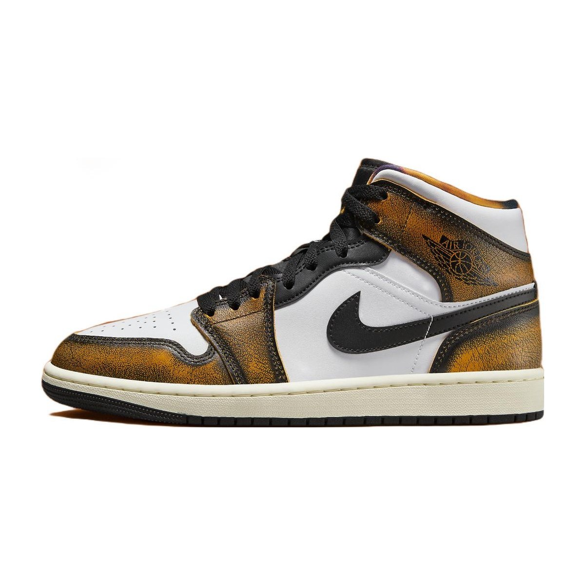 Jordan Air Jordan 1 Mid SE White Yellow Black