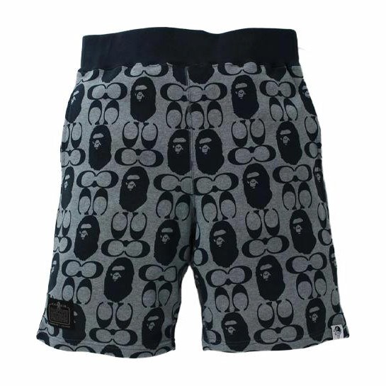 BAPE x COACH Logo Shorts