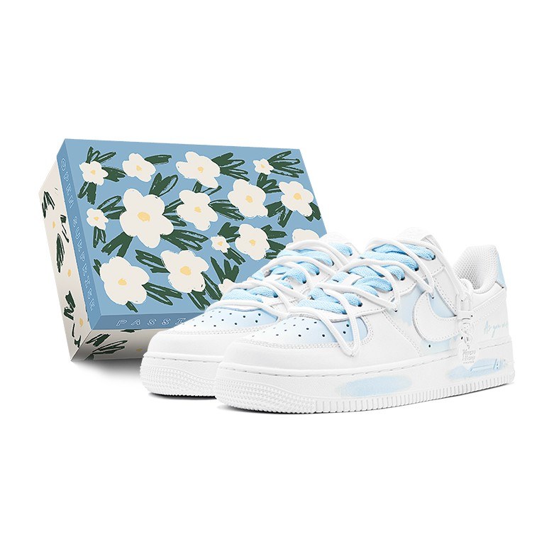 Nike Air Force 1 Low GS Blue White