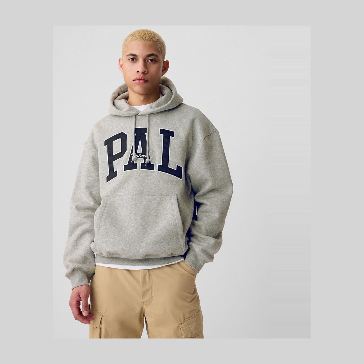 GAP x PALACE Hoodie Grey