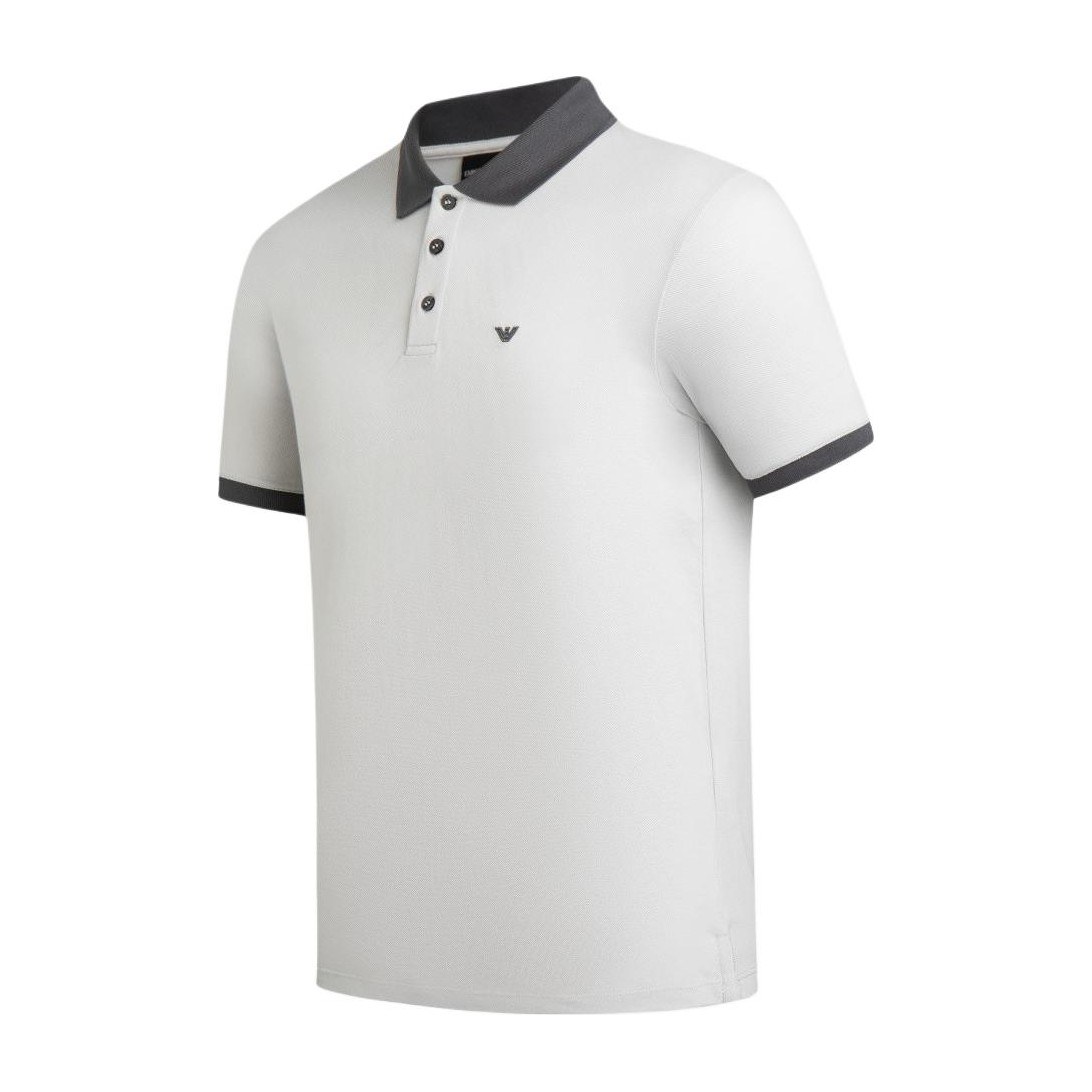 Emporio Armani SS24 Polo Grey