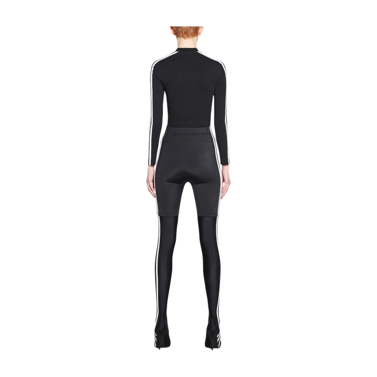 Balenciaga High-Waisted Shorts Black