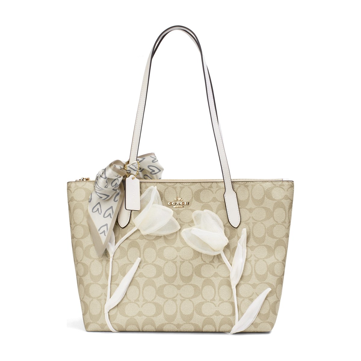 Coach Zip Top Tote