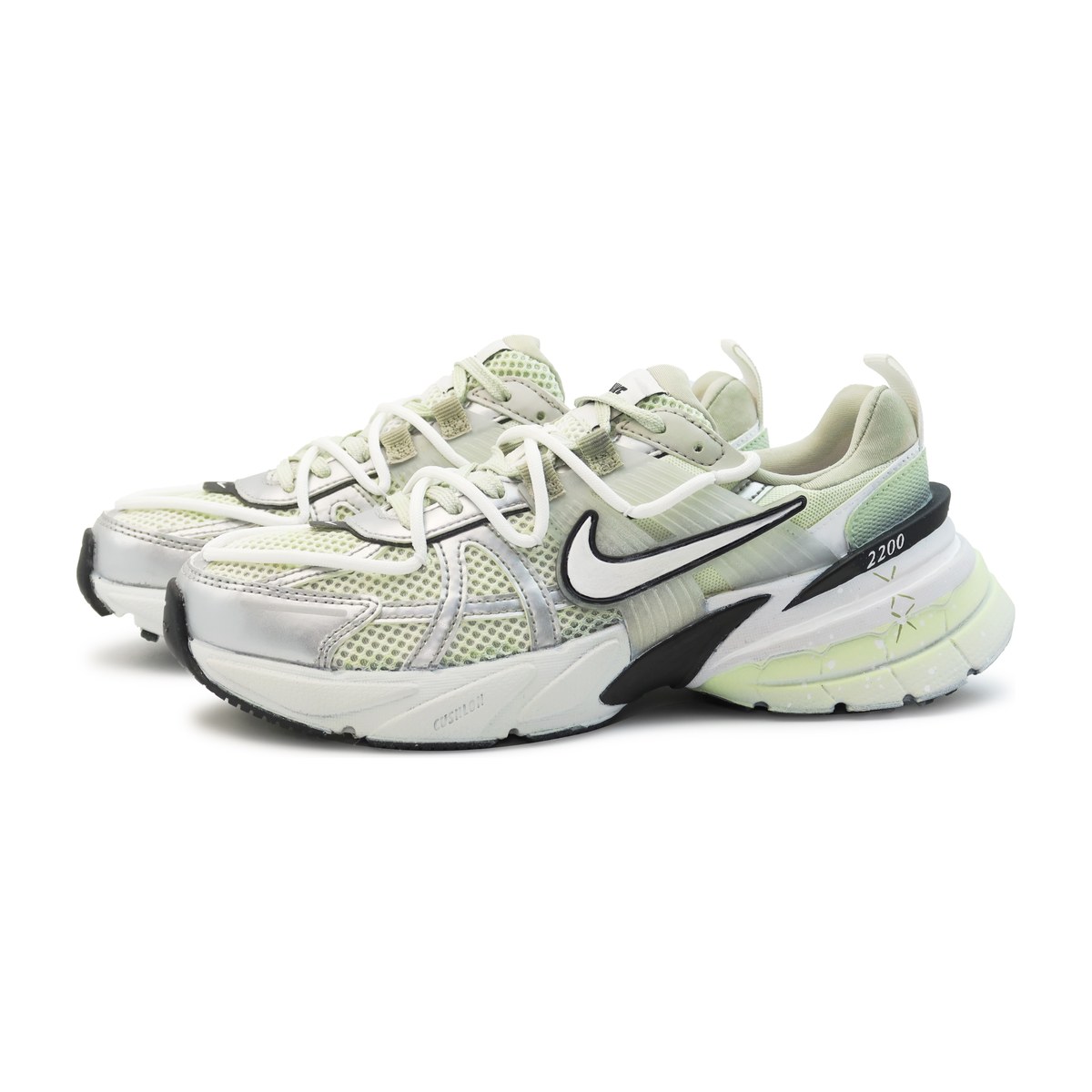 Nike V2K Run Silver White Green