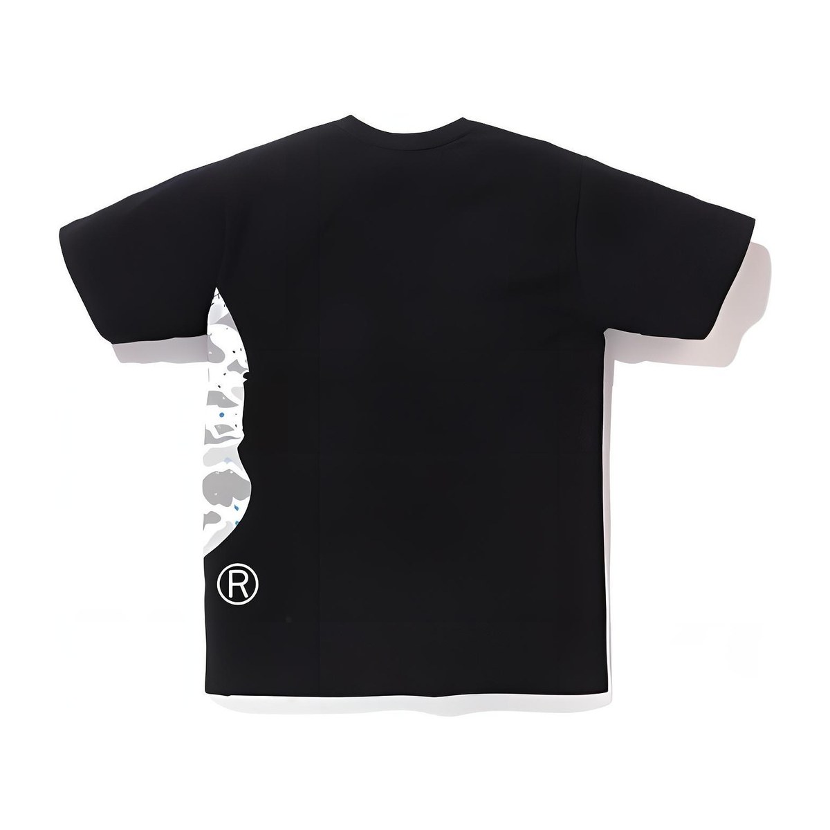 A BATHING APE BAPE Space Camo Big Head Tee