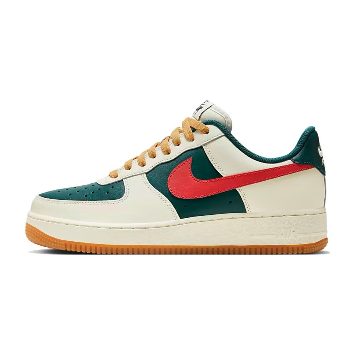 Nike Air Force 1 Low White Green Red