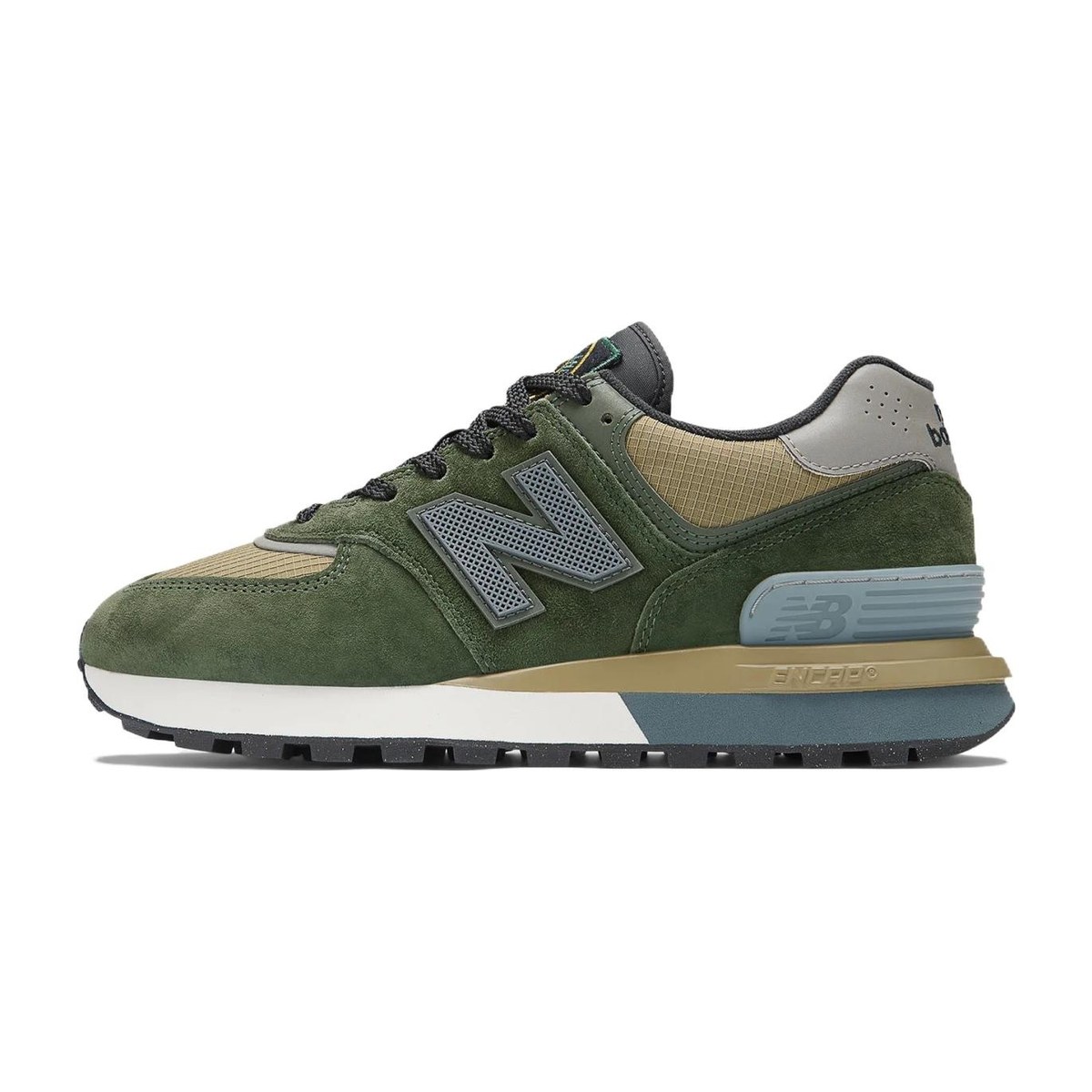 Stone Island x New Balance 574 Green