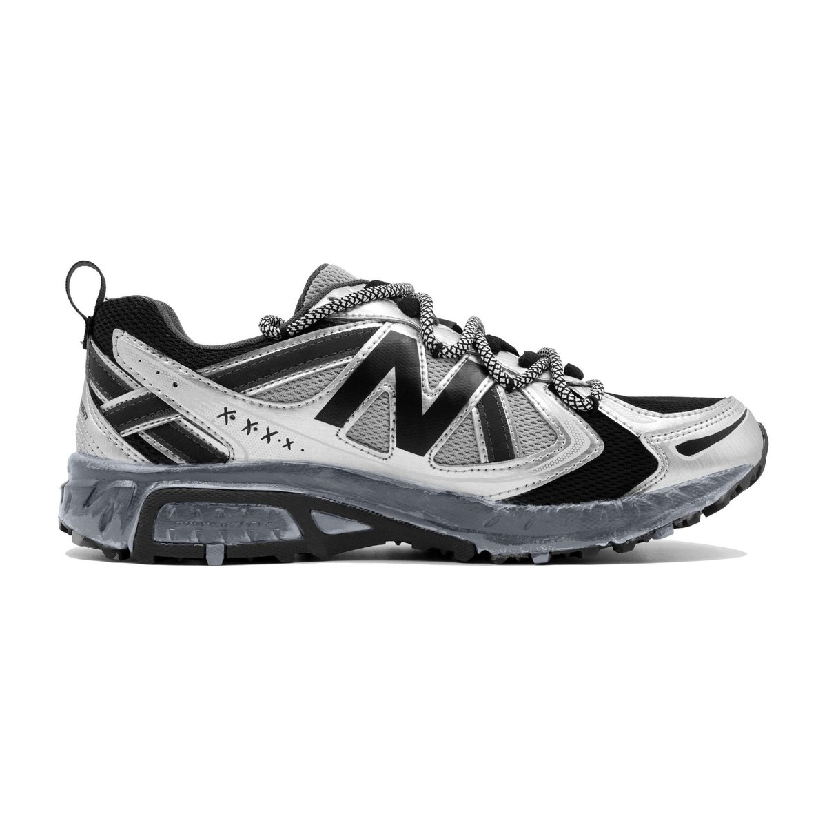 New Balance 410 Silver Black