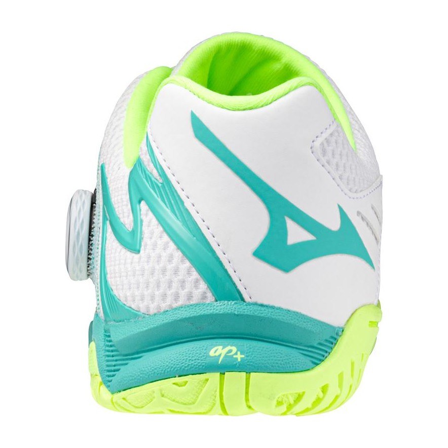 Mizuno Wave Medal Boa White Green