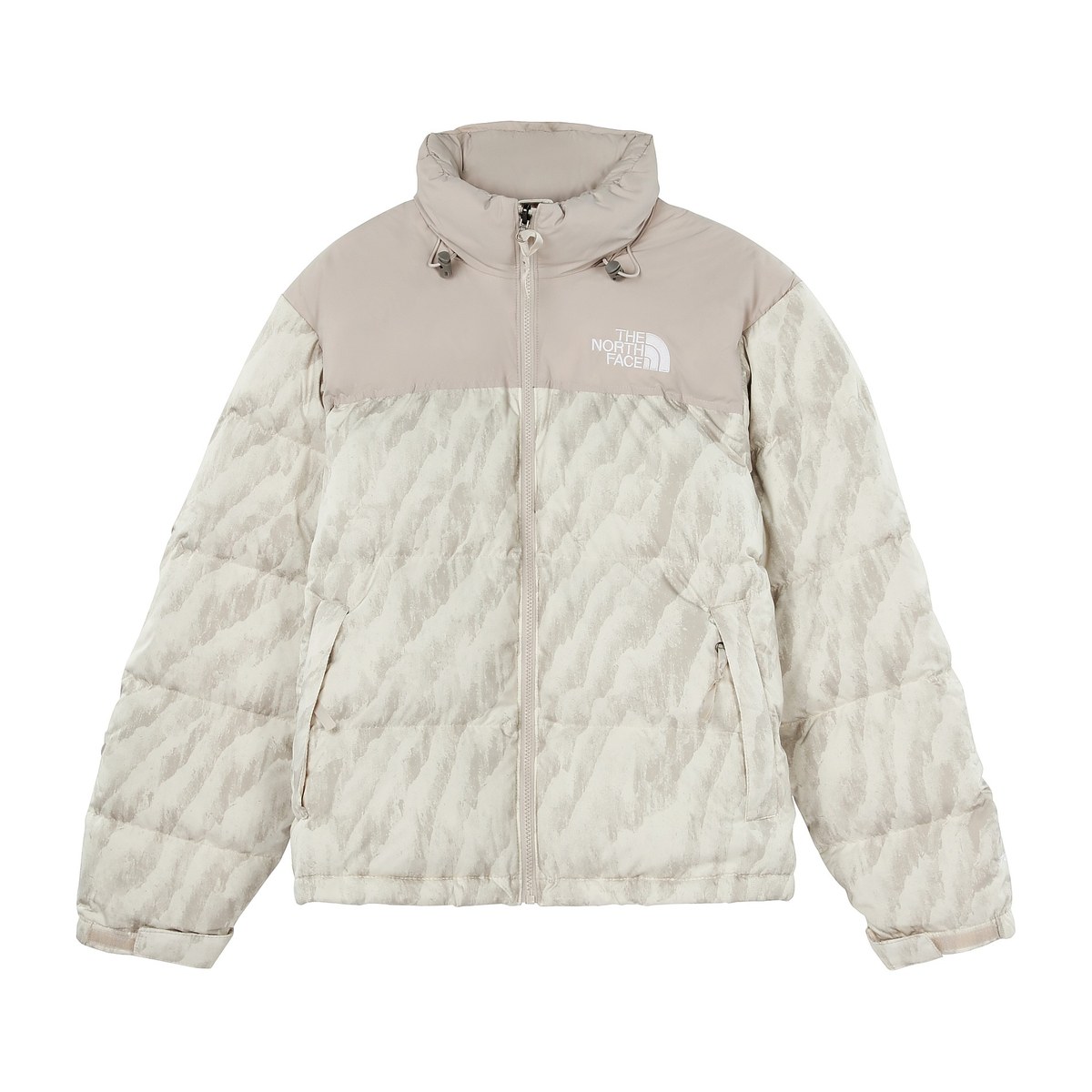 The North Face 1996 Retro Nuptse Silver Grey White