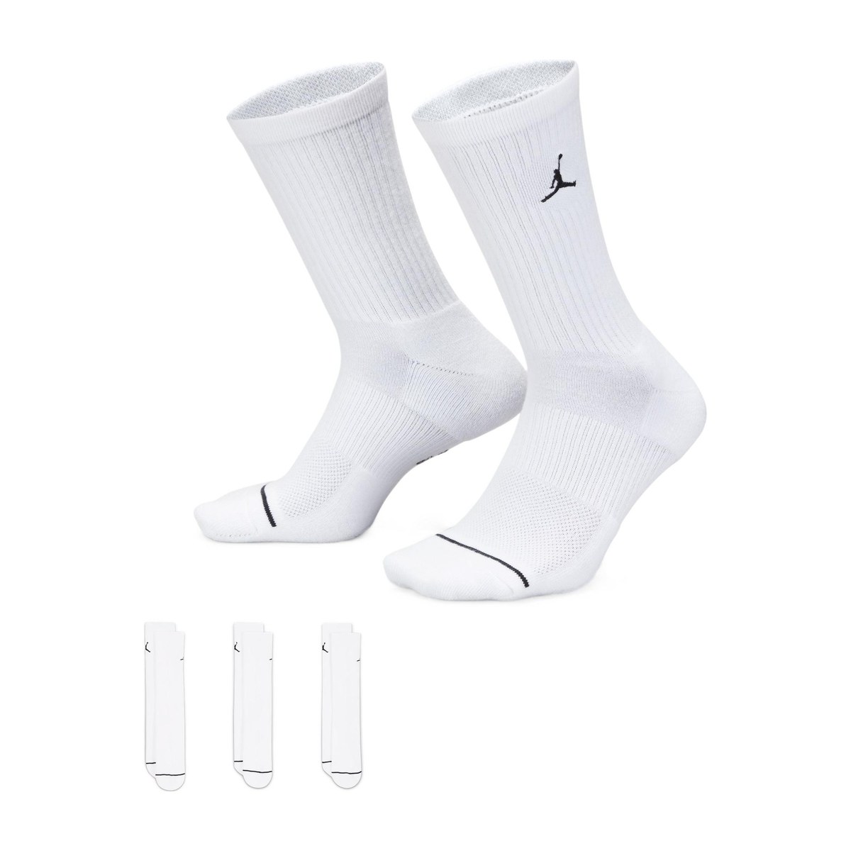 Jordan Socks White 3-Pack