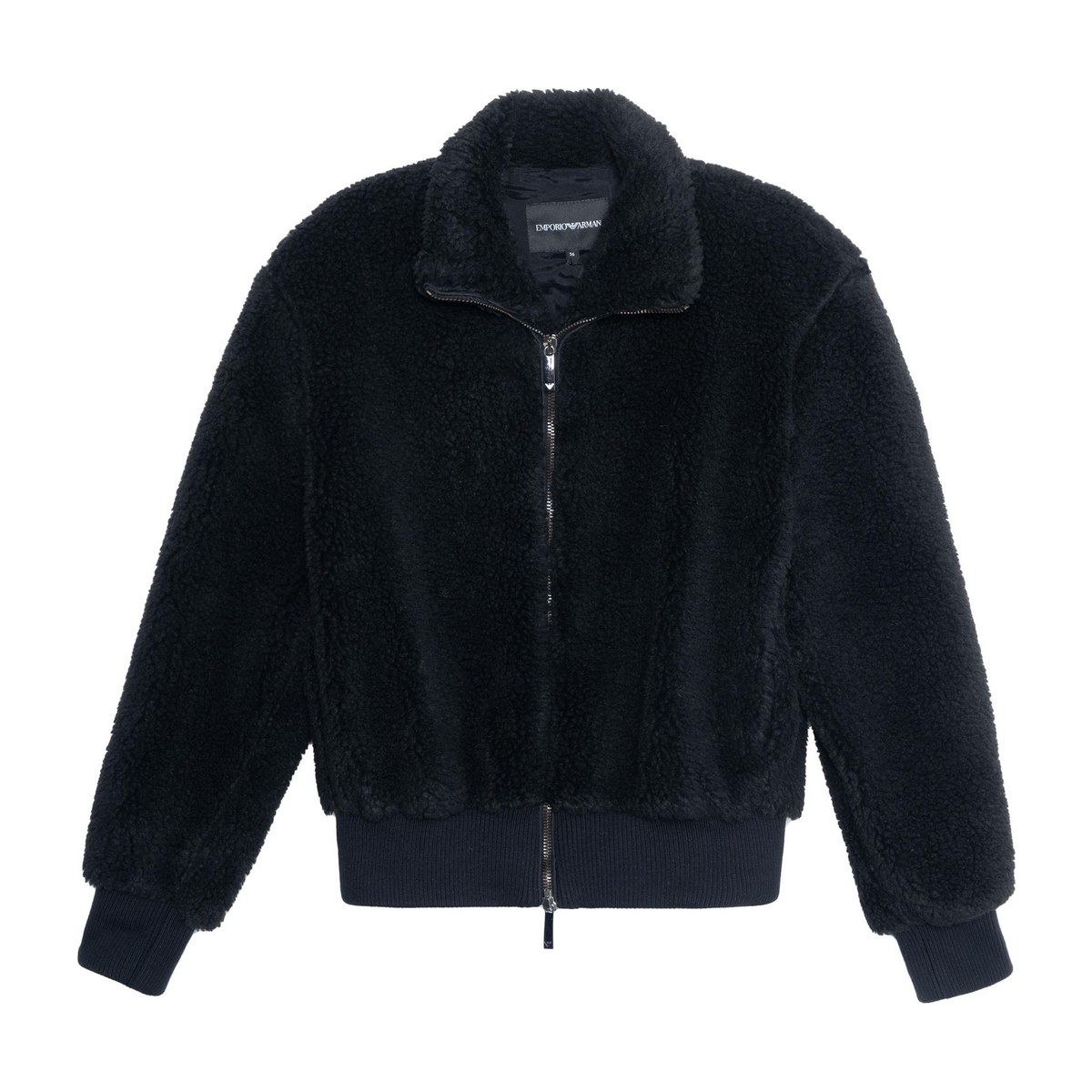 Emporio Armani FW21 Black Aviator Jacket