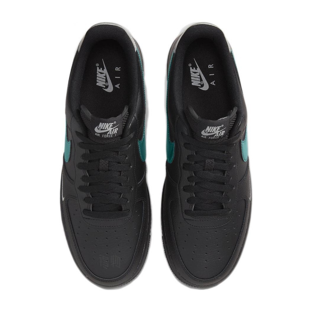 Nike Air Force 1 Low "Black Blue Lightning"