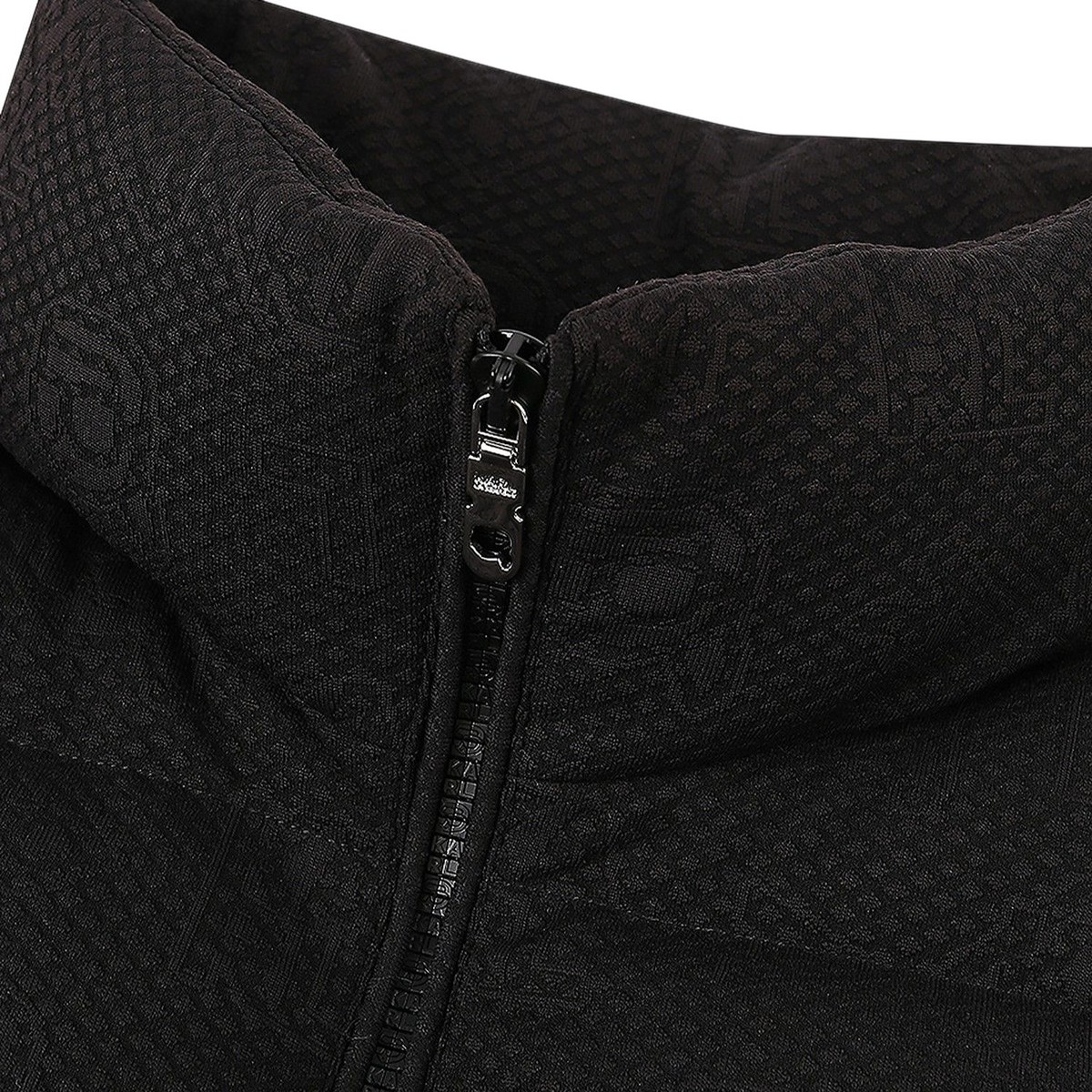 KARL LAGERFELD Logo Jacquard Sleeveless Down Vest