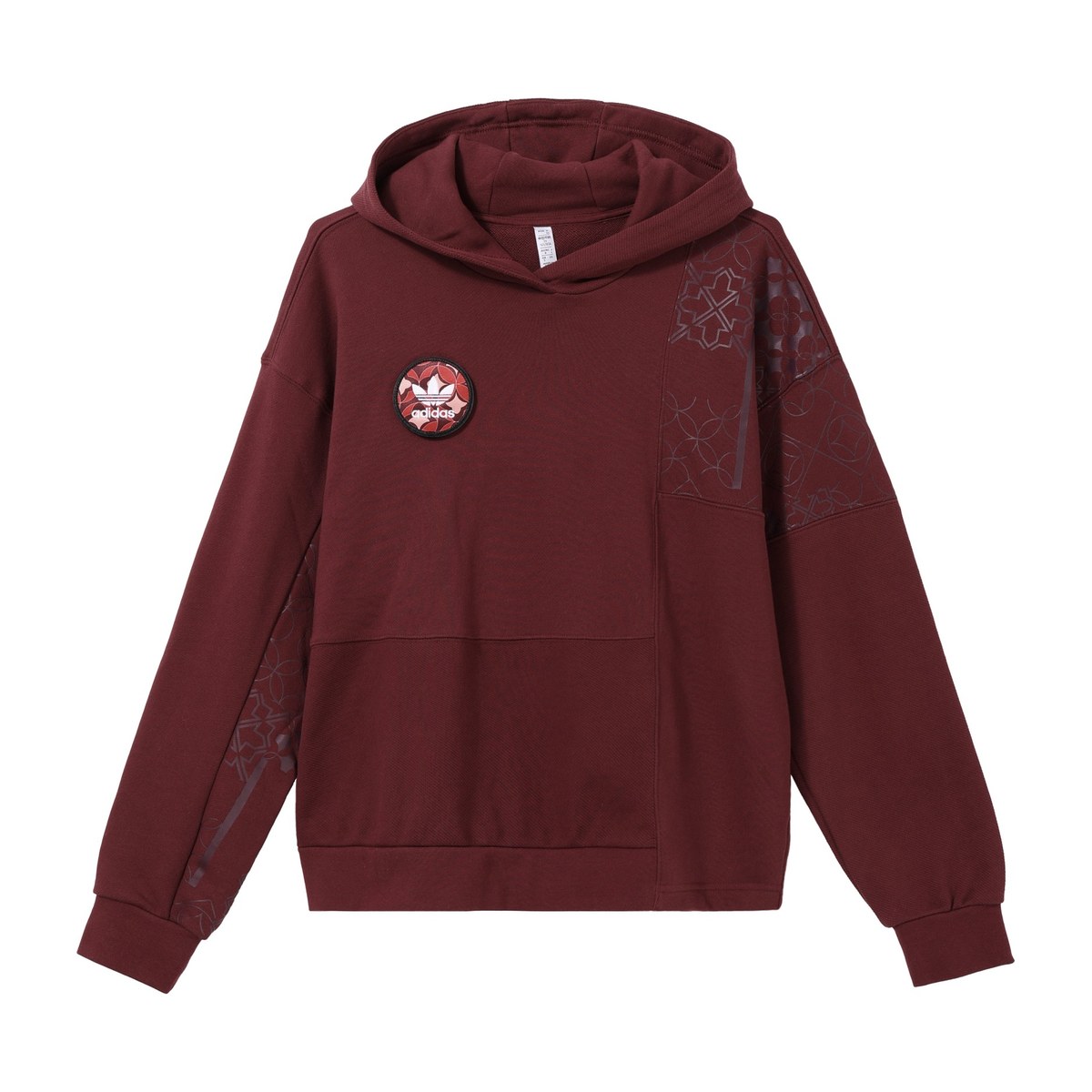 adidas Originals CNY Tiger Year Hoodie Brown Red