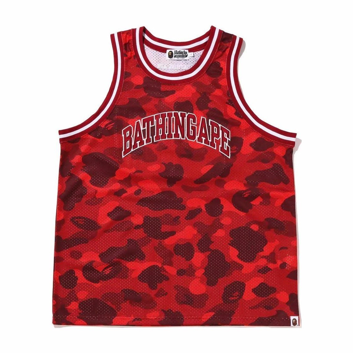 BAPE SS22 Camo Basketball Vest