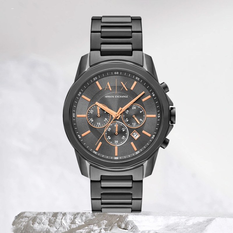Armani Exchange Black Warrior Watch