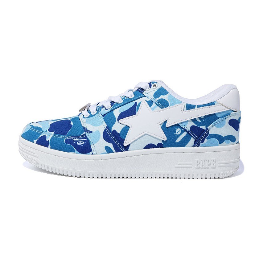 A BATHING APE ABC Camo Bape Sta Low Blue