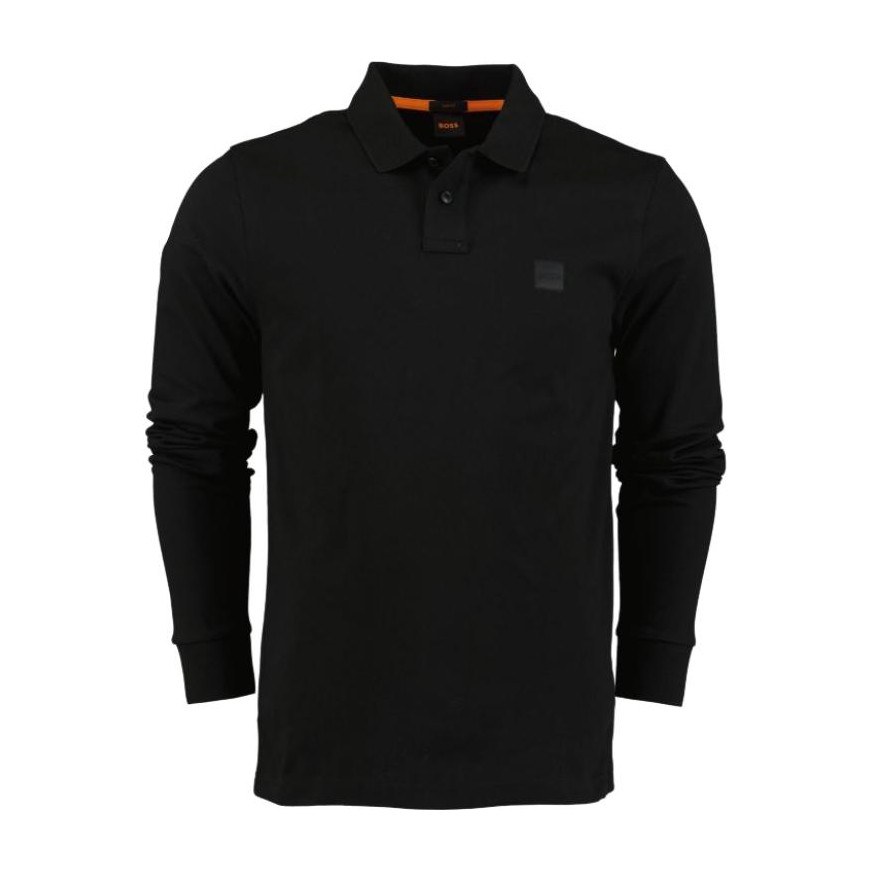 HUGO BOSS Stretch-Cotton Polo Shirt With Logo Psstch Polo