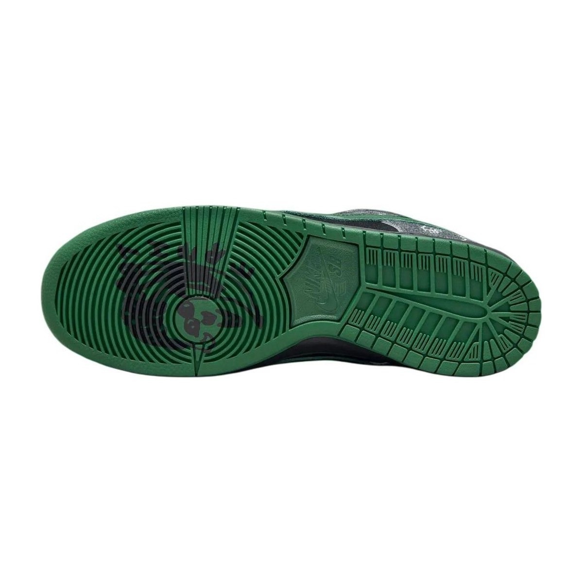 There Skateboards x Nike Dunk SB Black Green