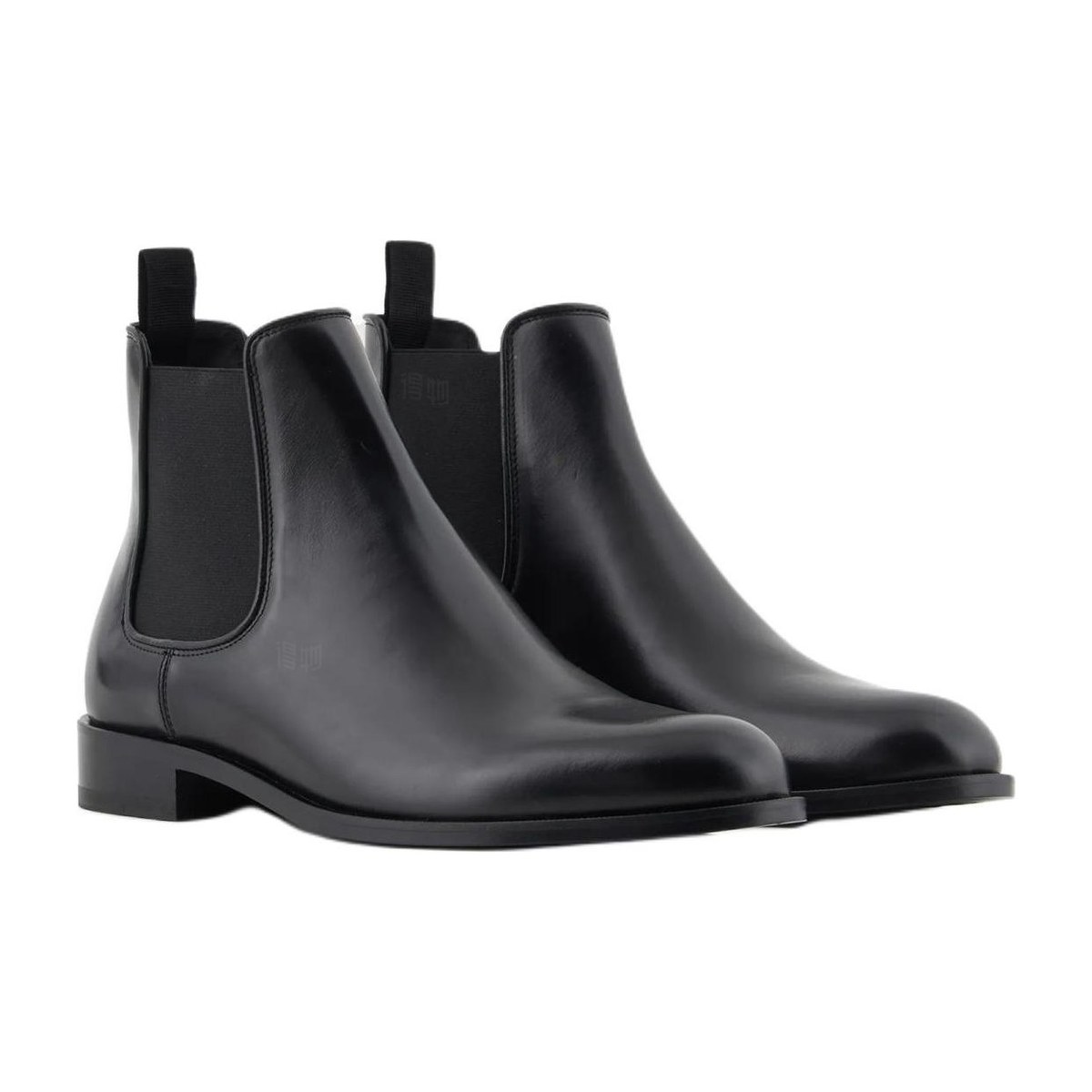Giorgio Armani Chelsea Boots Black