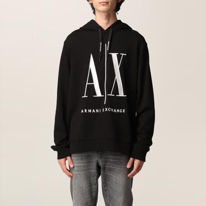 Armani Exchange Hoodie Black