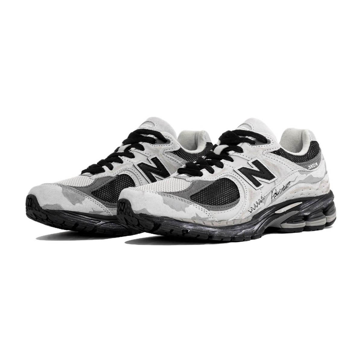 New Balance 2002R Black Grey