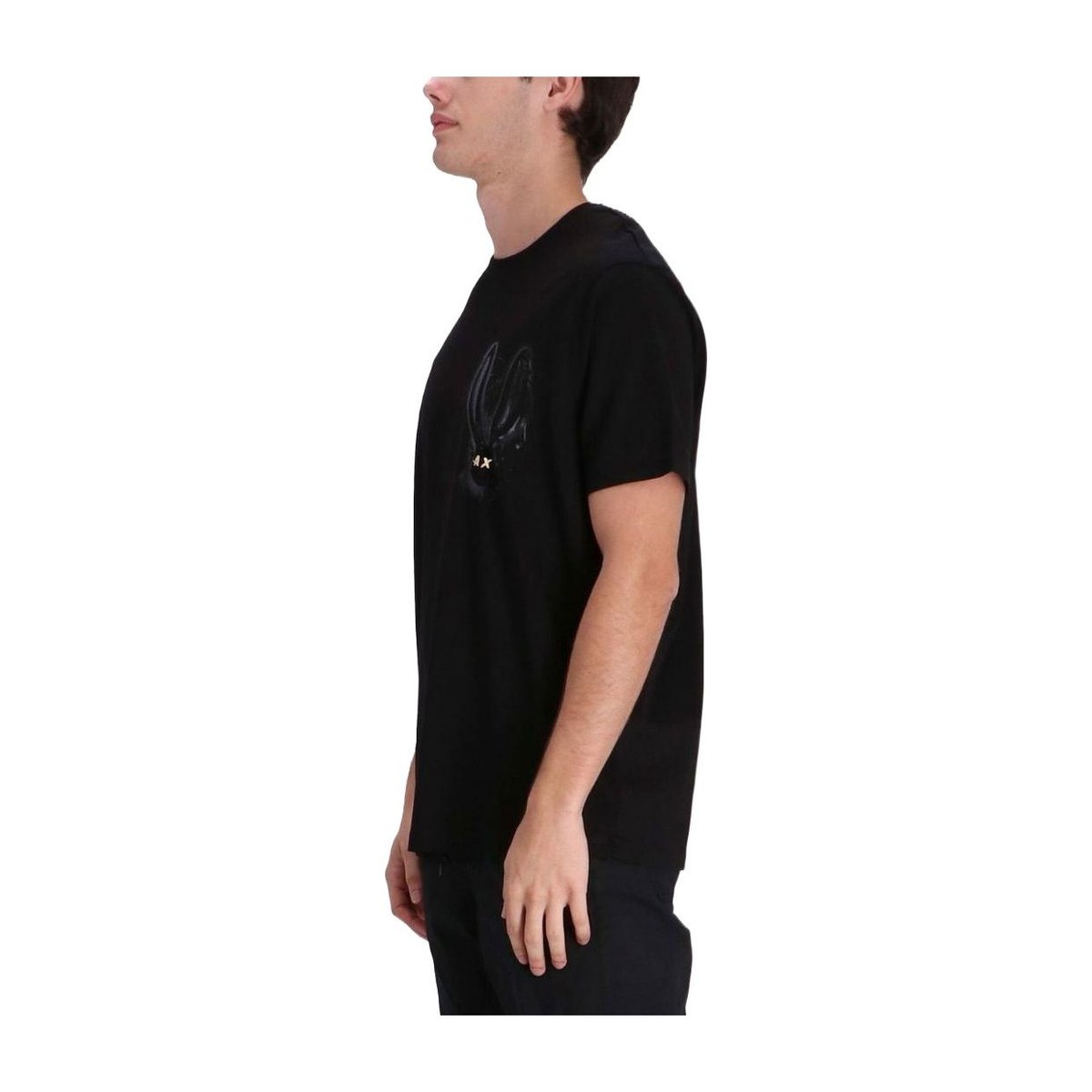 Armani Exchange SS23 Rabbit Year Tee Black
