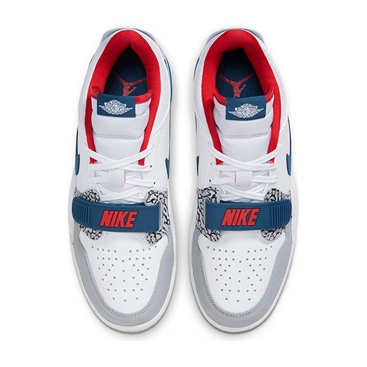 Jordan Legacy 312 Low White Blue