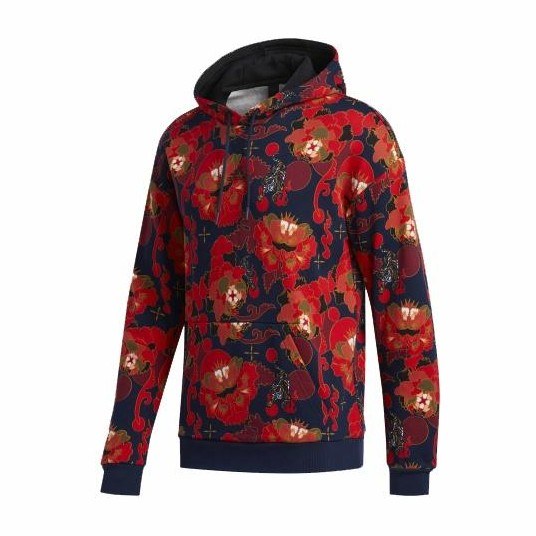 adidas CNY Hoodie Red