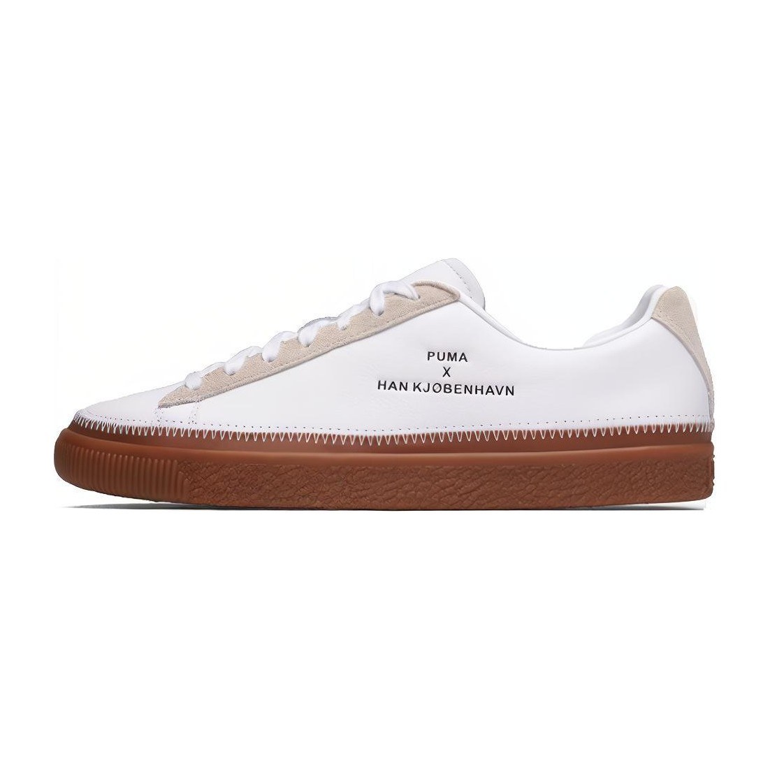 Han Kjobenhavn x PUMA Clyde Stitched White