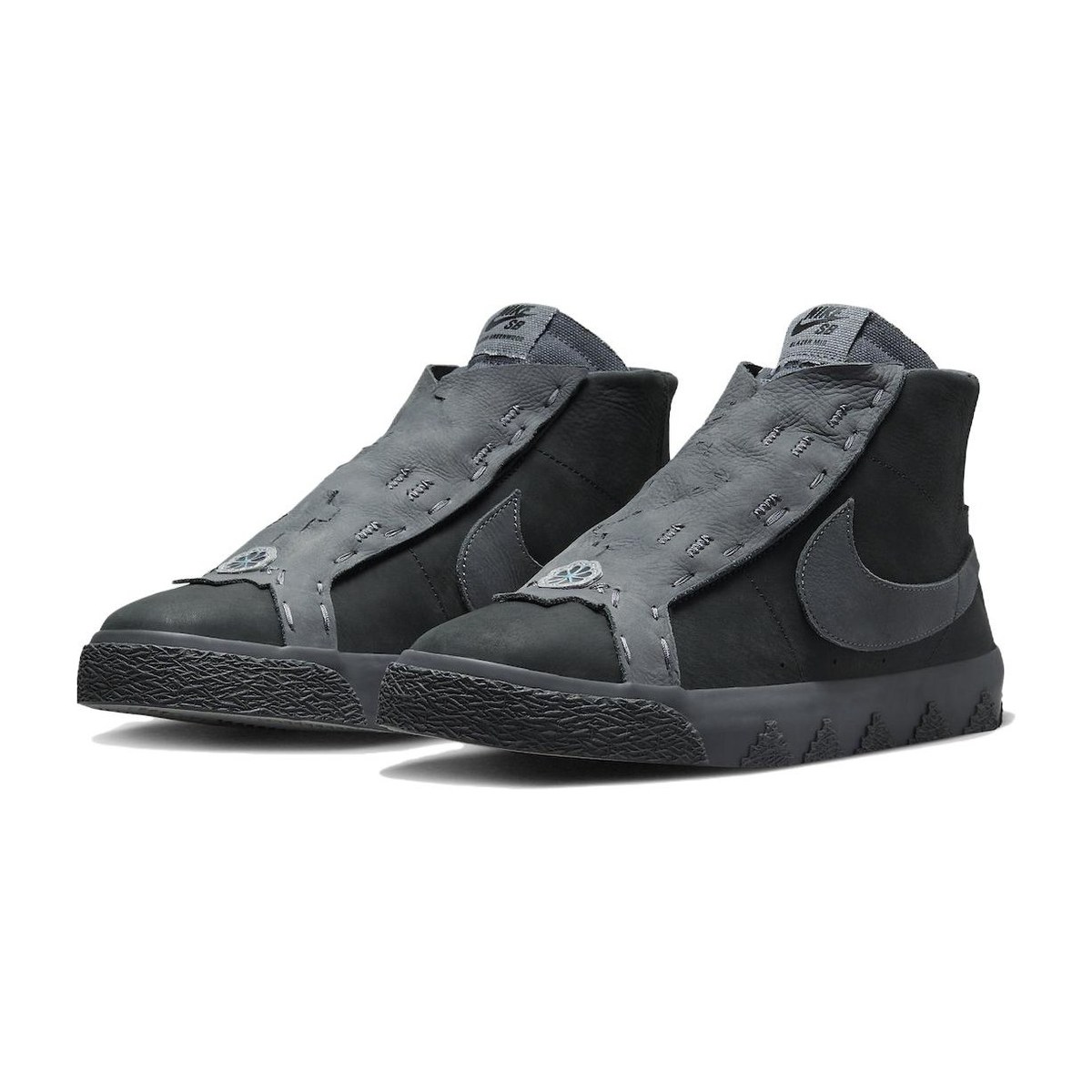 Di'orr Greenwood x Nike SB Blazer Mid Grey