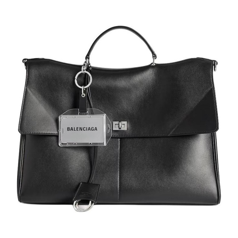 Balenciaga Rodeo Portfolio Silver