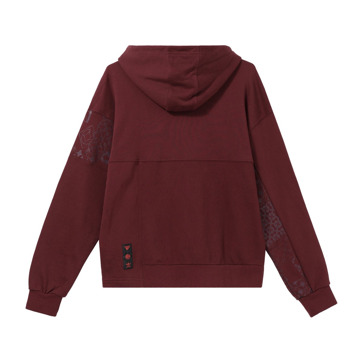 adidas Originals CNY Tiger Year Hoodie Brown Red
